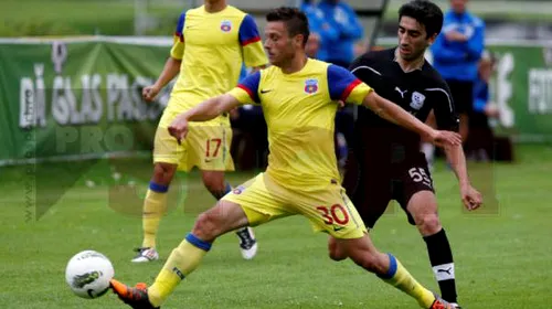 A obosit mașina de goluri!** Steaua-Zestafoni 0-0, în primul meci în care jucătorii lui Reghe n-au marcat niciun gol