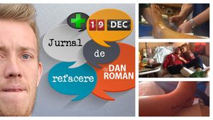 Jurnalul de refacere al lui Dan Roman, ziua 15: "Simt că nu am pic de forță! În viața mea nu mi s-a întâmplat așa ceva!"