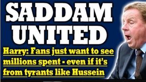 Arabii aruncă în aer Anglia**! "Fanii vor doar să vadă milioanele cheltuite, chiar dacă vin de la Saddam Hussein"
