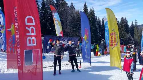 IMAGINEA ZILEI | Adriana Țăcălie și Oana Bondar au jucat handbal pe zăpadă! Proiect interesant pus la cale de FRH