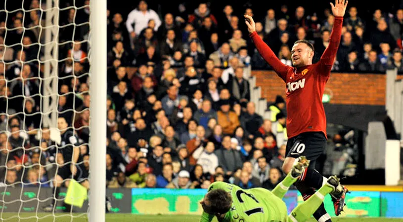 VIDEO Rooney a marcat un super gol pentru a celebra al doilea record în 4 zile!** Giggs a ratat la mustață golul 20.000 din istoria Premier League
