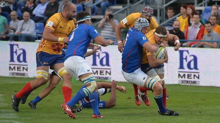 World Rugby Nations Cup | România a defilat în fața Namibiei pe care a învins-o cu 43-3. "Stejarii" au marcat 7 eseuri și vor juca marea finală cu Argentina Jaguars