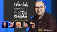 Gândul prezintă Best of Marius Tucă Show – vineri, 13 martie, de la ora 20.00