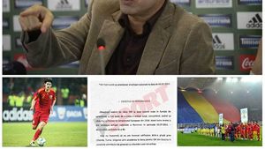 FOTO EXCLUSIV - Raportul lui Pițurcă pentru activitatea de la națională: "Echipa era în derivă. Retragerea lui Săpunaru a fost benefică" De ce s-a ratat calificarea