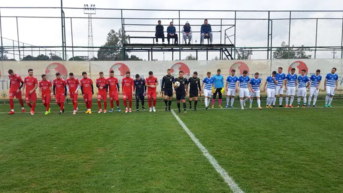 Prima victorie în Antalya!** FC Hermannstadt a trecut la scor de neprezentare de liderul din Kosovo. Surugiu a reușit o 