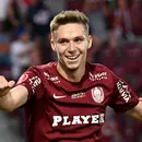 Reacția lui Louis Munteanu despre transferul de 7.000.000 de euro. Atacantul lui CFR Cluj a făcut anunțul pentru fani