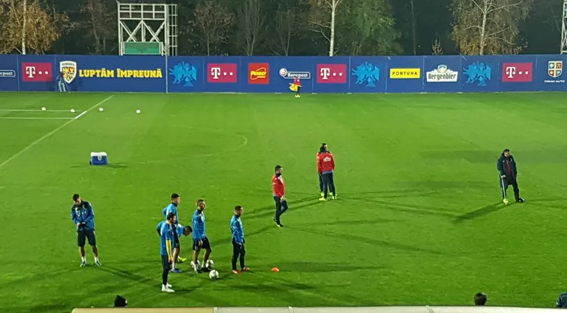 În drum spre Arena Națională, suporterii lui Dinamo s-au oprit la primul antrenament al României. Ce au strigat din apropierea stadionului de la Mogoșoaia