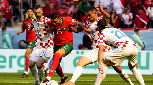 Maroc – Croația 0-0 | Remiză albă în Grupa F de la Campionatul Mondial din Qatar