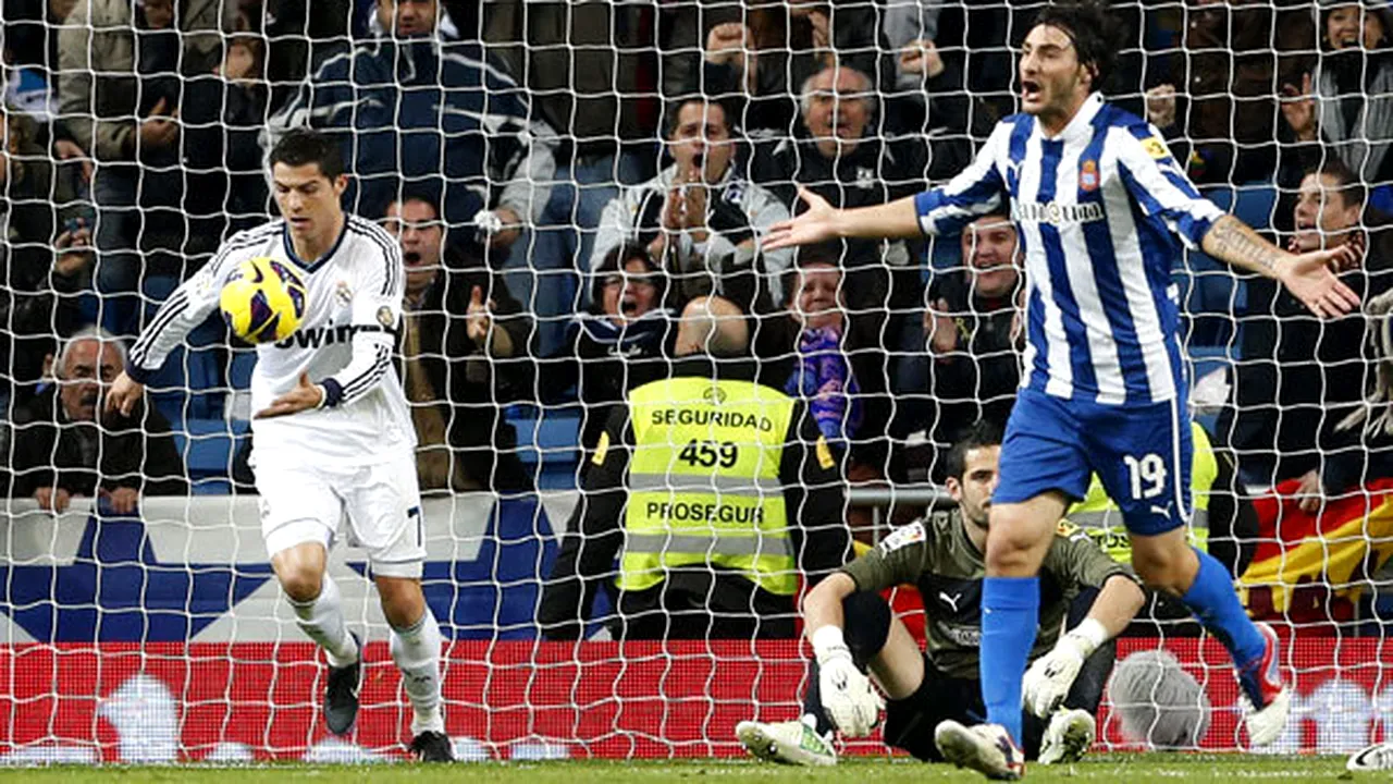 Surpriză uriașă pe Bernabeu!** Real Madrid - Espanyol 2-2! Situația lui Mourinho s-a complicat