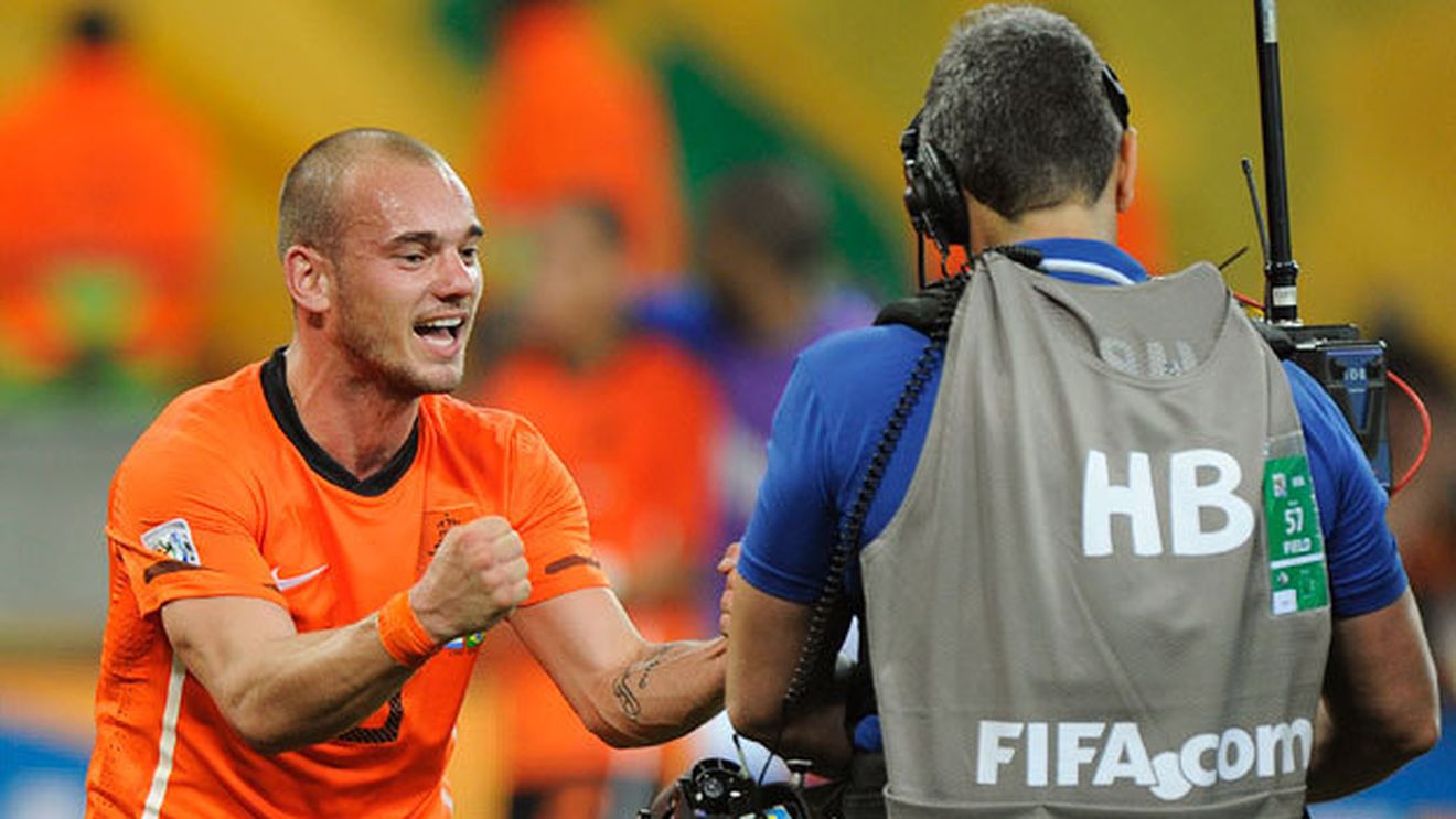 Sneijder: "Eliminarea Braziliei, un sentiment fantastic"