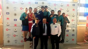 Două medalii de aur la turneul de box din Ucraina: Marco Manea și Adrian Preda, pe cea mai înaltă treaptă