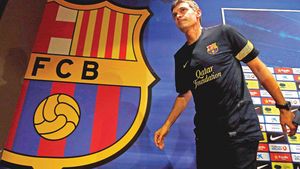 Tito Vilanova îi aruncă mănușa lui Mourinho:** "Dacă am fi fost la 18 puncte în spatele celor de la Real, acum nu mai eram aici"