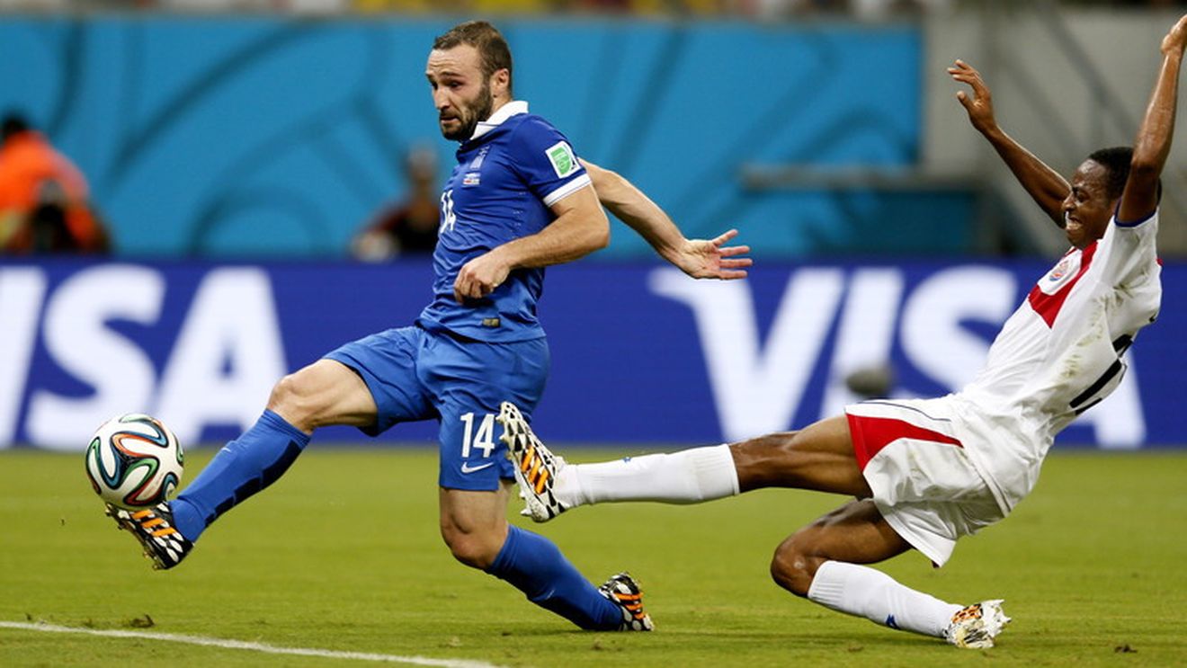 Salpingidis e optimist: "Sperăm să începem grupa cu o victorie în meciul cu România"