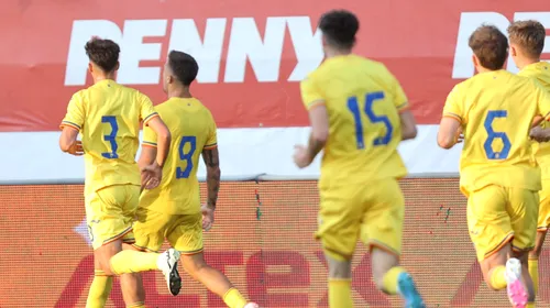 România a avut 2-0 cu Germania, dar s-a prăbușit! Înfrângere dură pentru naționala U20