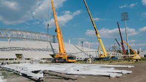 INTERVIU | Stadionul din Arad se face pe banii orașului. Primarul Gheorghe Falcă acuză răfuieli politice: "Am primit în 2016 finanțare de la CNI, dar nu e activată. Noi suntem un bastion care nu primește bani de la guvernările PSD". Reprezentantul CNI are o altă versiune