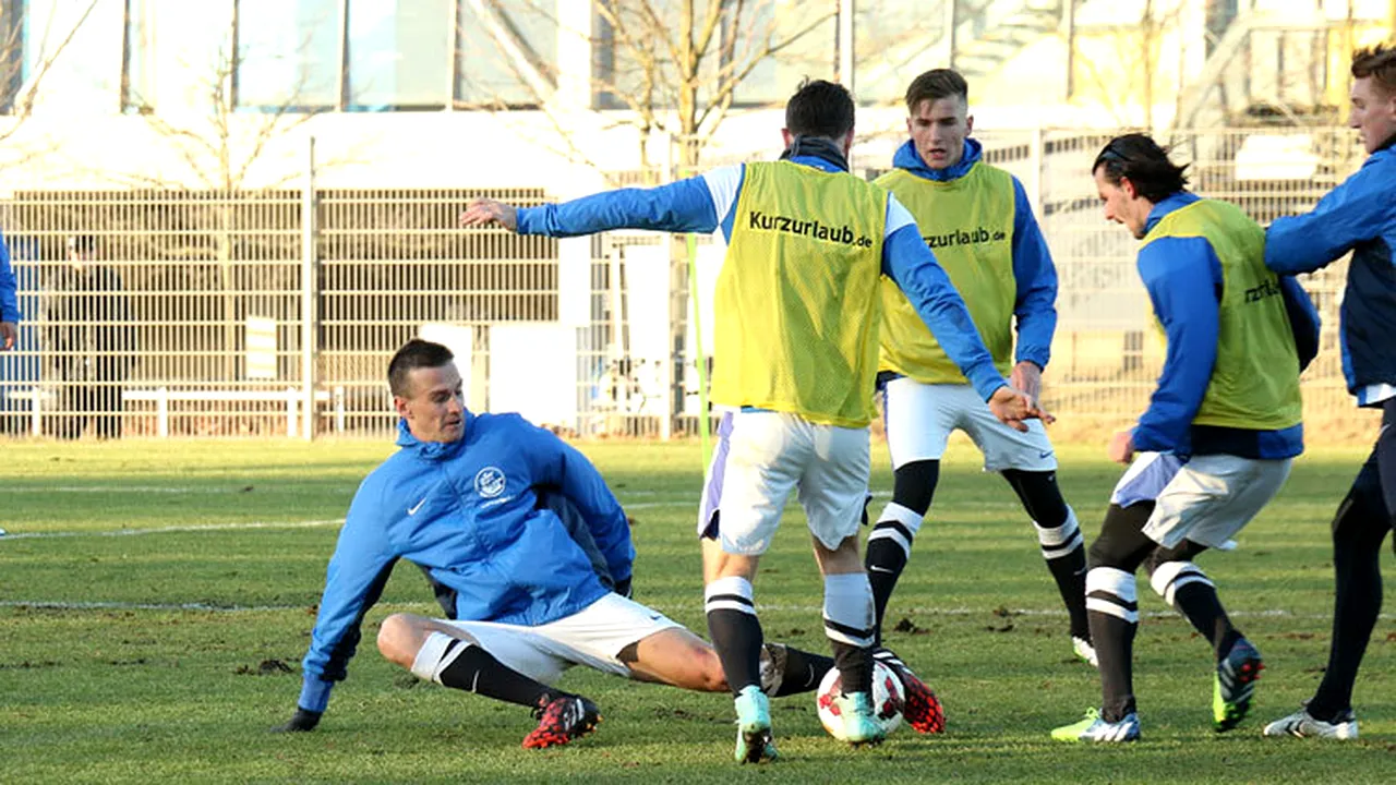 Sabrin Sburlea și Lucian Goian dau probe la Hansa Rostock. Fundașul a fost dorit și de Dinamo