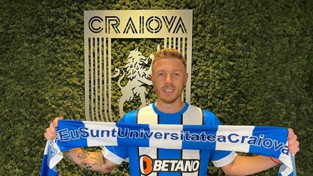 Bogdan Mitrea, oficial jucătorul Universităţii Craiova! Ce salariu va încasa la echipa din Bănie. Poate debuta azi în meciul cu FC Botoşani | EXCLUSIV