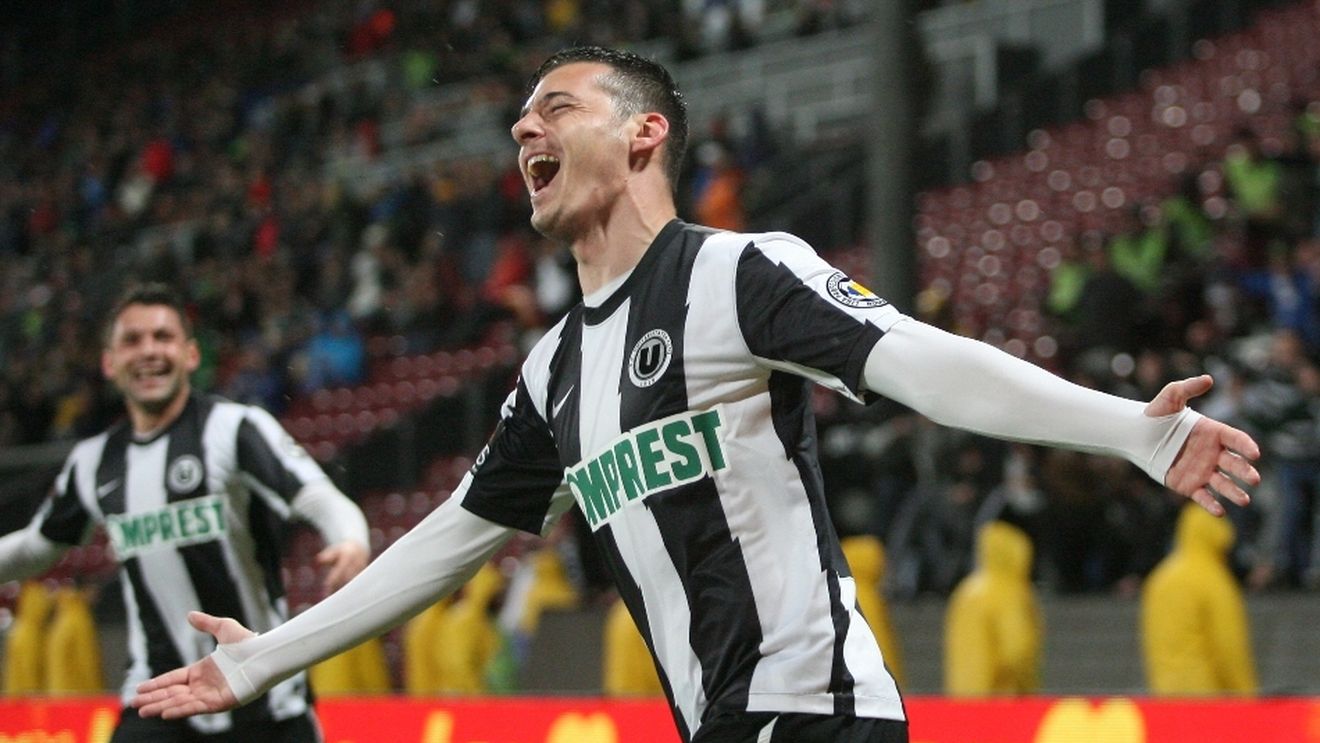 Interviu cu marcatorul lui U Cluj. Lemnaru: "Rămân după antrenamente alături de unii coechipieri și de un portar pentru a exersa"