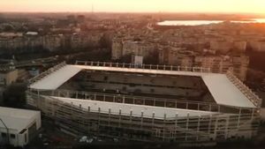 Noi imagini senzaționale „Rapid Arena”! Stadionul din Giulești prinde contur: cum arată acum, cu doar câteva luni înainte de finalizarea lucrărilor | GALERIE FOTO