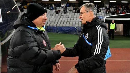 Cum a câştigat Ioan Ovidiu Sabău derby-ul cu Dan Petrescu, la pauza meciului U Cluj - CFR Cluj 3-2