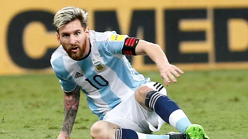 Federația Argentiniană de Fotbal a făcut apel la suspendarea primită de Lionel Messi: „El e supărat, cu toții suntem…”