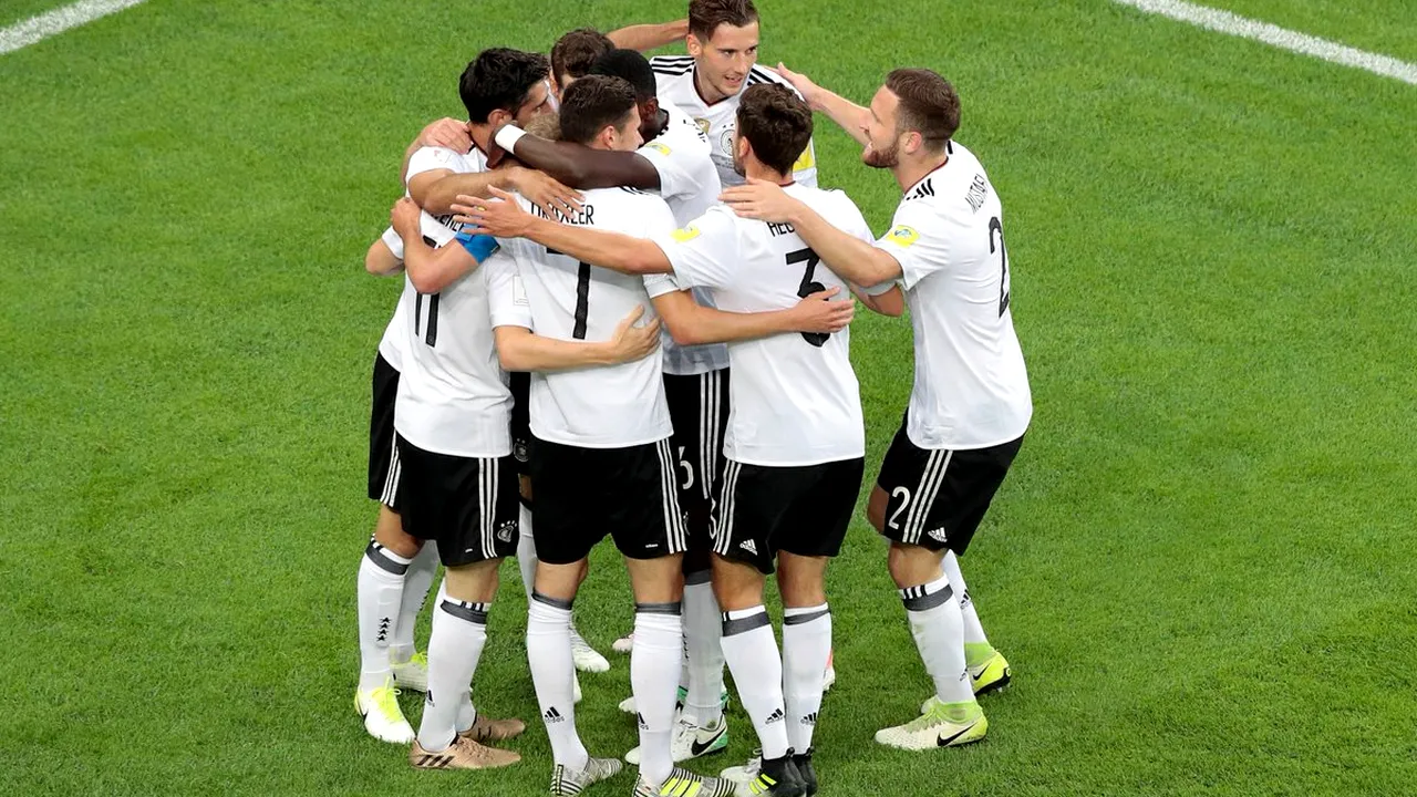Germania a câștigat Cupa Confederațiilor! Nemții, campioni în premieră după 1-0 în finala dominată de Chile