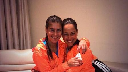 FOTO | Ana Ivanovic a "uitat" de Sorana Cîrstea. Și-a găsit o nouă "soră geamănă" în SUA