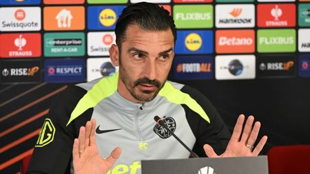 DECLARAȚII Elias Charalambous a făcut iureş împotriva arbitrilor: „Asta nu e greşeală umană!”