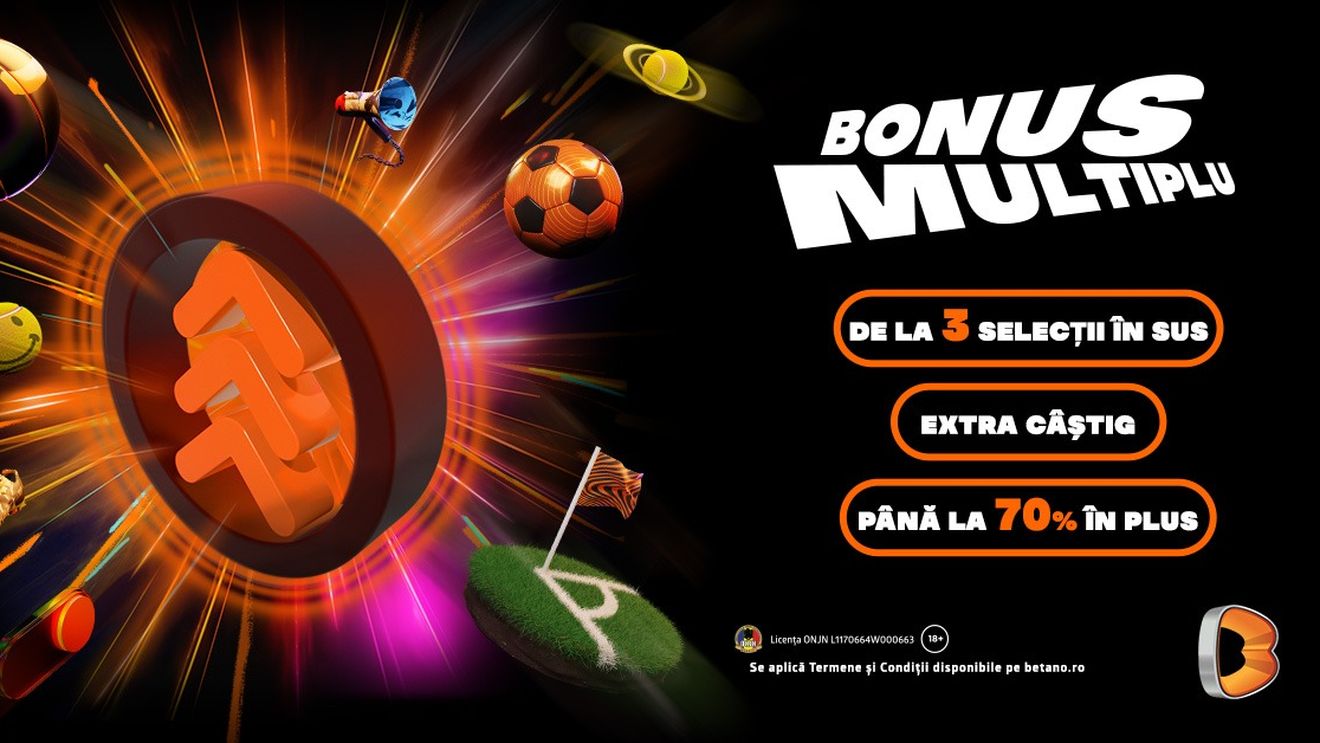 ADVERTORIAL. Activează Bonusul Multiplu de la Betano și bucură-te de extracâștiguri