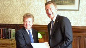 Delegație COSR în vizită la Londra, în vederea participării la Olimpiada din 2012