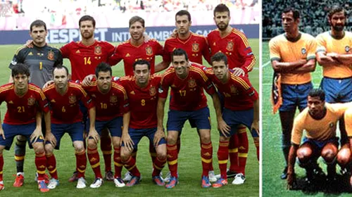Pele nu acceptă comparația Brazilia ’70 – Spania 2012!** „Eram mai buni! Spania are doar doi, trei jucători excelenți”