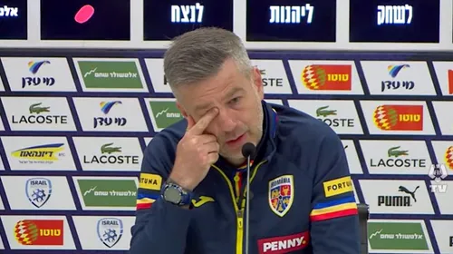 Edi Iordănescu, îngrijorat înaintea amicalului cu Israel: „Încercăm ca la ora jocului să avem 23 de jucători pe foaie!”