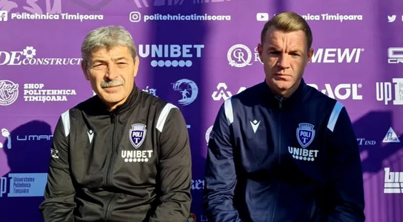 Derby-ul optimilor Cupei României, Poli Timișoara - Rapid, se va disputa într-o atmosferă dezolantă! Ioan Mera: ”Mi-aș fi dorit să fie cu amândouă galeriile în tribune”