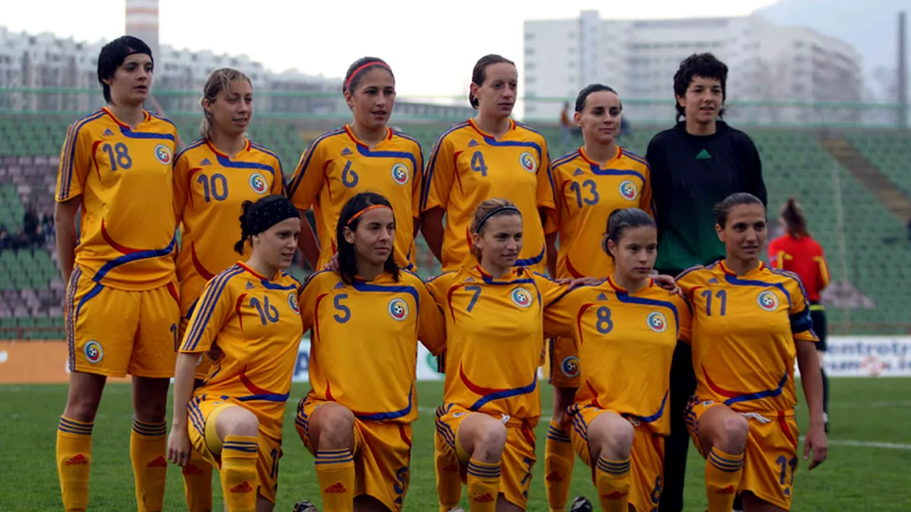 Echipa feminină U17 a României, victorie în fața Moldovei, scor 3-0, într-un meci amical