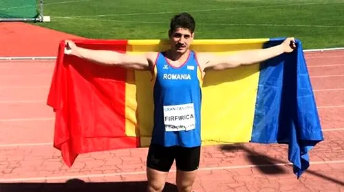 Alin Firfirică, victorie la Cupa Europei de aruncări lungi de la Gran Canaria, 59,62 m la aruncarea discului (U23)