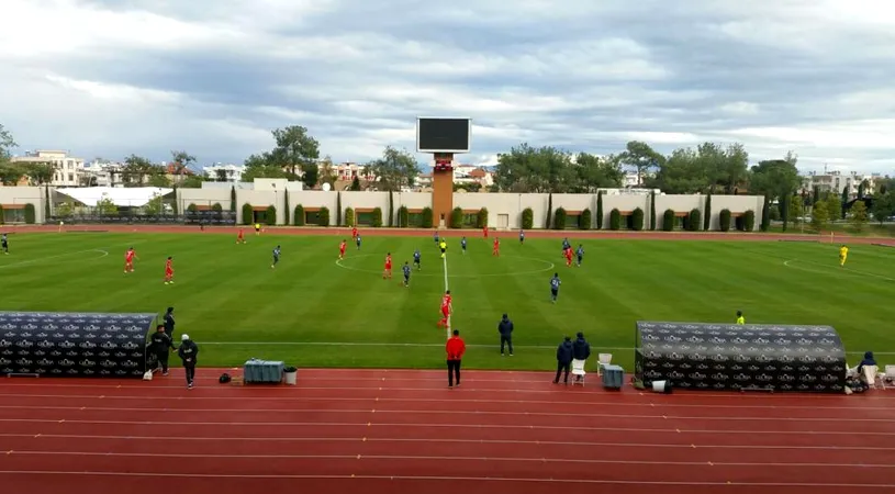 FCSB - Olimpik Donețk 1-2. Vicecampioana a condus la pauză, dar a pierdut primul amical al iernii. Alibec a fost eliminat direct