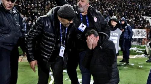 Răsturnare de situație în cazul PAOK – Olympiakos! Echipa lui Răzvan Lucescu cere să câștige meciul cu 3-0 după apariția unor noi detalii din raportul observatorului