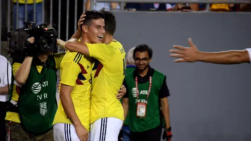 VIDEO | Gol genial marcat de James Rodriguez pentru Columbia! Mijlocașul lui Bayern a deschis scorul într-un meci dramatic, cu două întoarceri de rezultat