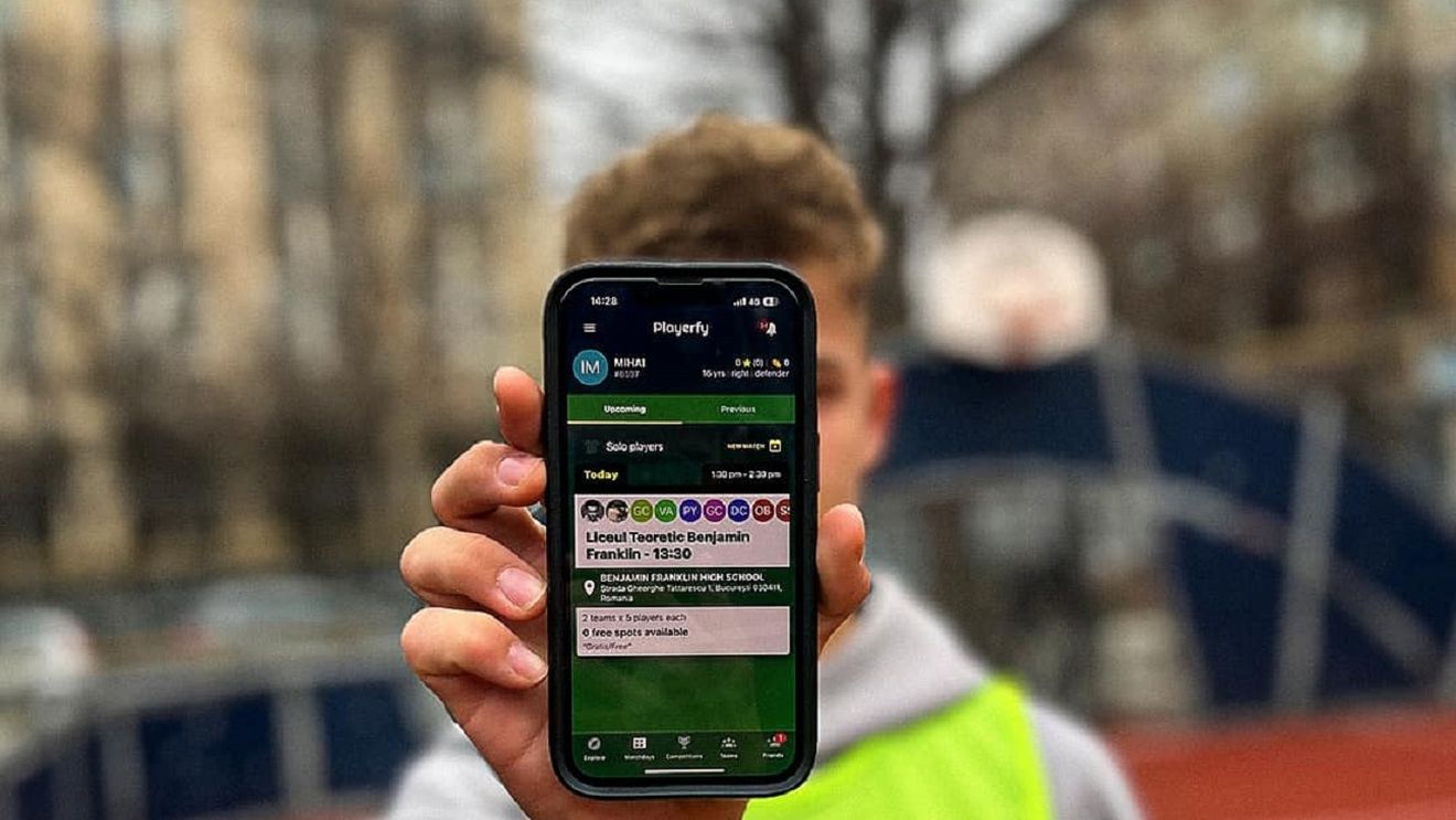 Liga Liceelor Playerfy: educație prin fotbal și tehnologie pentru liceenii din București