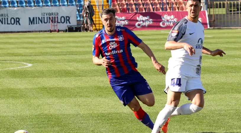 Ioan Hora a revenit după suspendare cu două goluri și o pasă decisivă pentru FC Bihor: ”Mă bucur pentru fiecare reușită ca și cum ar fi prim”