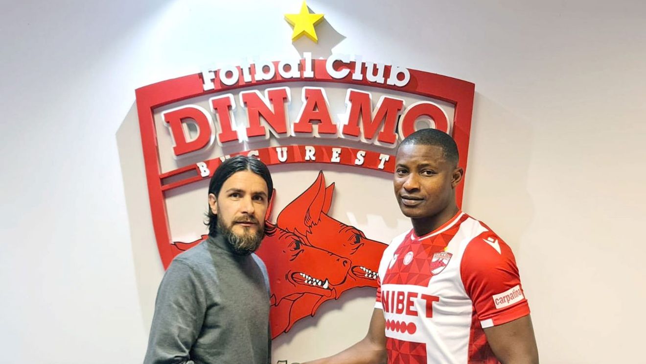 Joseph Akpala, noua vedetă a lui Dinamo, gata de debut! Atacantul nigerian va fi în lot la meciul cu Astra Giurgiu, din Cupa României | EXCLUSIV