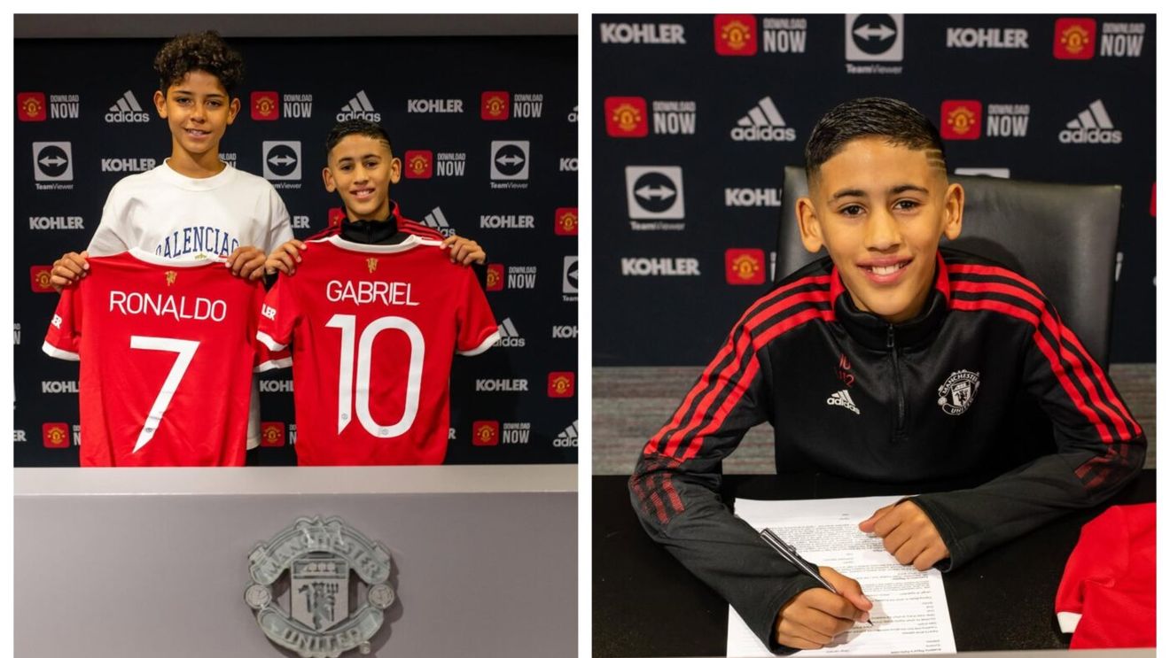 Noul fenomen de la Manchester United: la 14 ani, JJ Gabriel a debutat la U18 şi a marcat două goluri cu Leeds