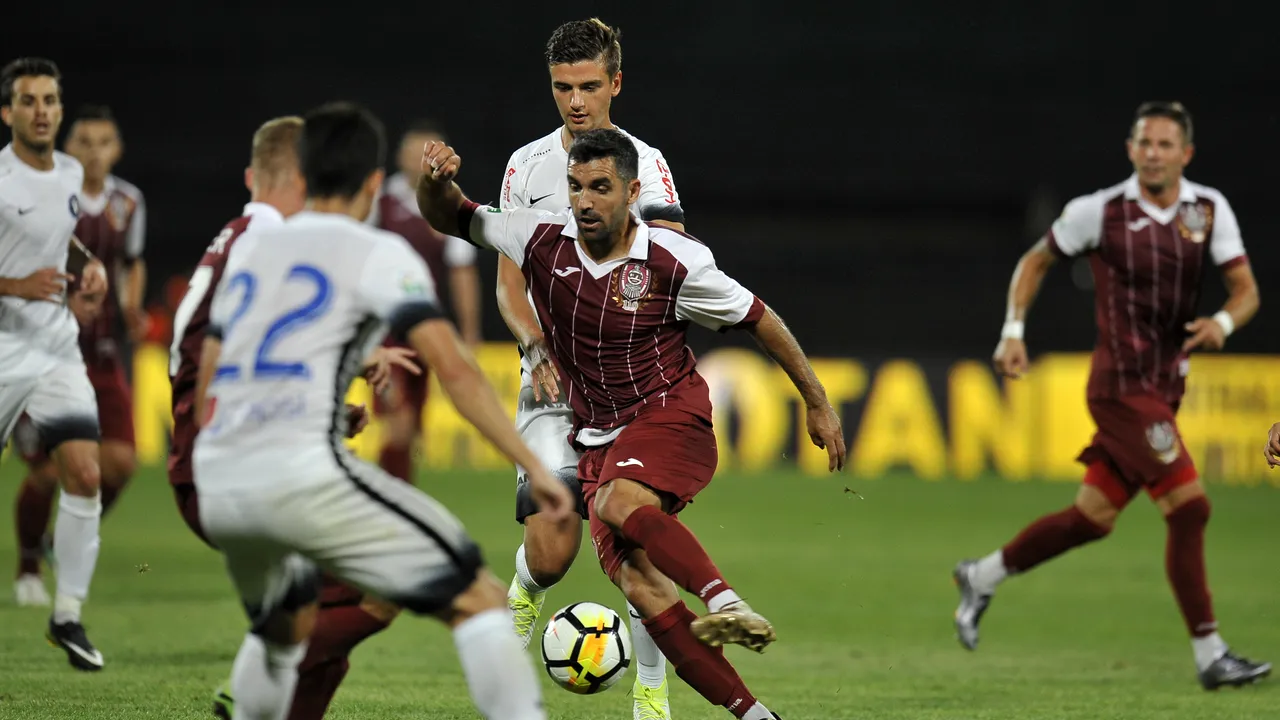 LIVE TEXT | CFR Cluj e din nou liderul Ligii 1. Echipa lui Dan Petrescu a învins Viitorul lui Hagi cu 2-1, într-un meci cu un final incendiar