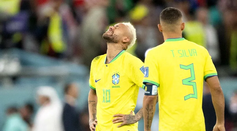 Presa internațională, șocată de eliminarea Braziliei! Ce scriu jurnaliștii despre cutremurul din sferturile Cupei Mondiale și despre performanța Croației! „Livakovic, supererou! / Drama lui Neymar!”