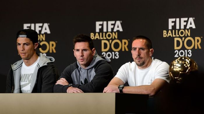 Ribery, critic la adresa Balonului de Aur. "Atât timp cât joacă Ronaldo și Messi, al treilea jucător nominalizat nu are nicio șansă"