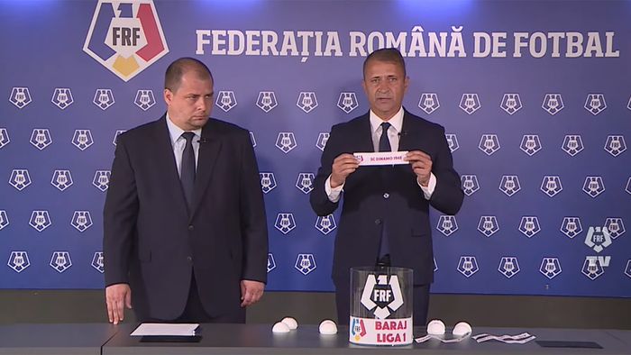 Noroc pentru Dinamo și Chindia la tragerea la sorți pentru stabilirea gazdei primului meci din cadrul barajului pentru menținerea/promovarea în Liga 1