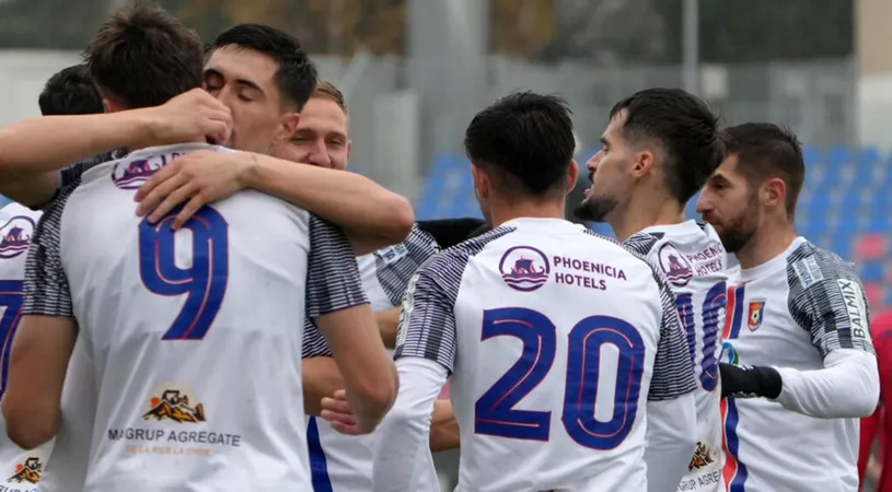 Chindia respiră după prima victorie în șase etape, 3-0 cu CS Tunari. Ilie Poenaru: ”Efectiv nu mai știam cum să câștigăm”