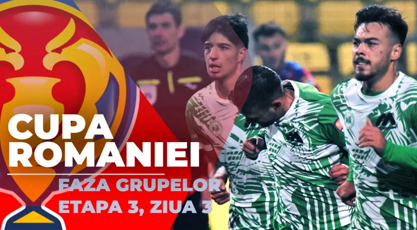 Concordia Chiajna și CS Dinamo au încasat multe goluri în ultimul lor meci în grupele Cupei României și părăsesc competiția