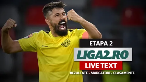 Liga 2, rezultatele din etapa 2 | Poli Timișoara a fost umilită de Șelimbăr, Poli Iași s-a chinuit cu Viitorul Pandurii. Progresul Spartac a obținut primele puncte în eșalonul secund, Gloria Buzău a întors rezultatul cu Metaloglobus