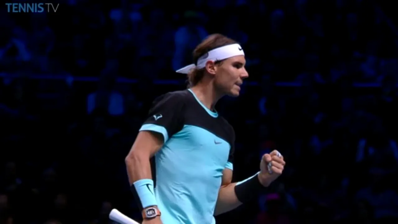 Doar victorii în minimum de seturi, la simplu. Nadal, debut perfect la Turneul Campionilor, în fața lui Wawrinka: lovituri de generic și nervi de oțel pentru Rafa, deconectare pentru Stan după primele 11 game-uri